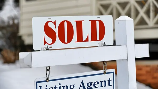 real estate marketing agency sold sign