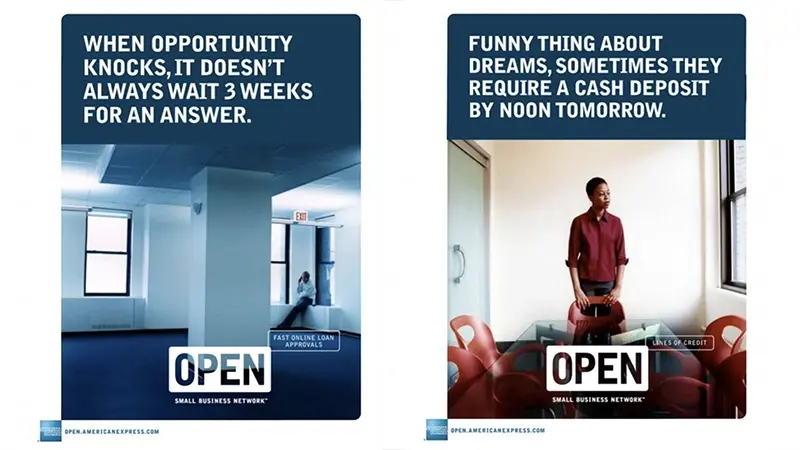 content marketing campaign american express open forum