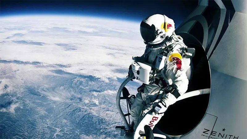 content marketing campaign red bull space jump