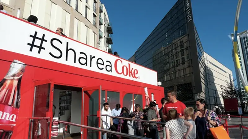 content marketing share a coke campaign